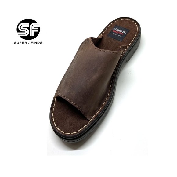 Aerosoles Sandal Handy Williams Mahogany Leather - Picture 1 of 6